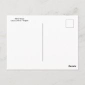 Luray Caverns Virginia Postkarte (Rückseite)