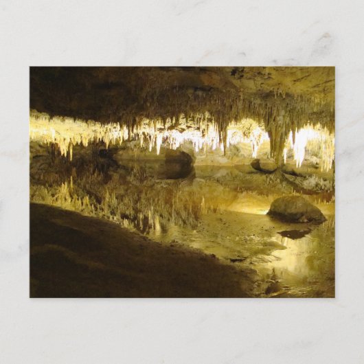 Luray Caverns Virginia Postkarte (Vorderseite)
