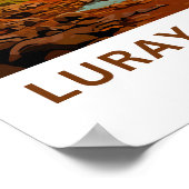 Luray Caverns Virginia Travel Print Poster (Ecke)