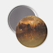 Luray-Höhlen, Reflektionspool Magnet (Vorderseite/Rückseite)