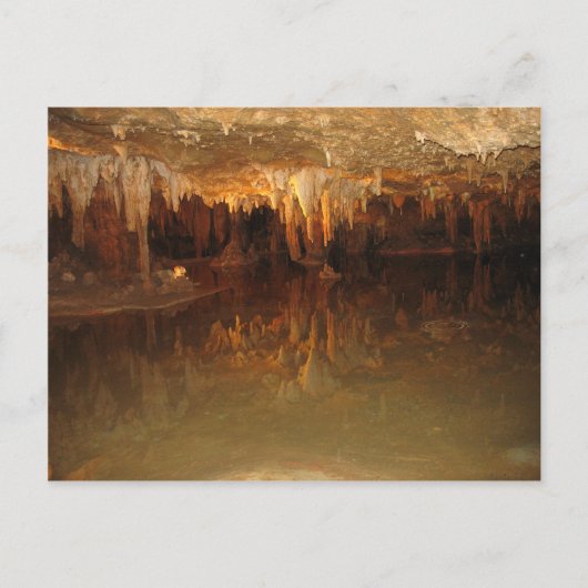 Luray-Höhlen, Reflektionspool Postkarte (Vorderseite)