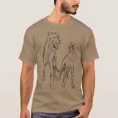 Lurcher en Co T-Shirt (Vorderseite)