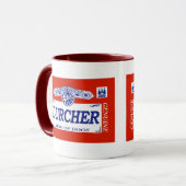 Lurcher Tasse (Vorderseite Links)
