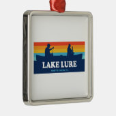 Lure North Carolina Canoe Ornament Aus Metall (Rechts)