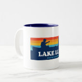 Lure North Carolina Canoe Zweifarbige Tasse (Vorderseite Links)