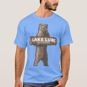 Lure North Carolina NC Growling Bear Vacation T-Shirt