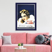 Lure oder ein Lure? Leinwanddruck (Insitu (Wohnzimmer))