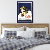 Lure oder ein Lure? Leinwanddruck (Insitu (Schlafzimmer))