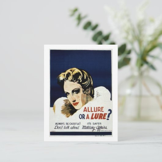 Lure oder ein Lure? Postkarte (Stehend Vorderseite)