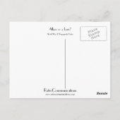 Lure oder ein Lure? Postkarte (Rückseite)