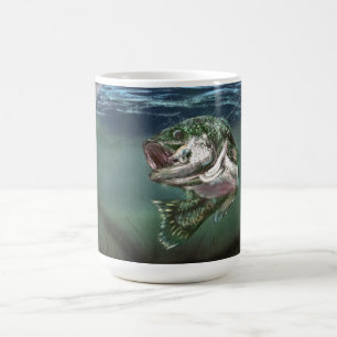 Lured in Largemouth Bass Kaffeetasse