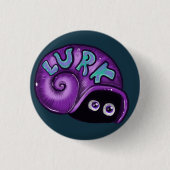 Lurk Introvert Snail Emote Button (Vorderseite)
