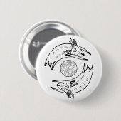 Lurkdeer Knopf Button (Vorne & Hinten)