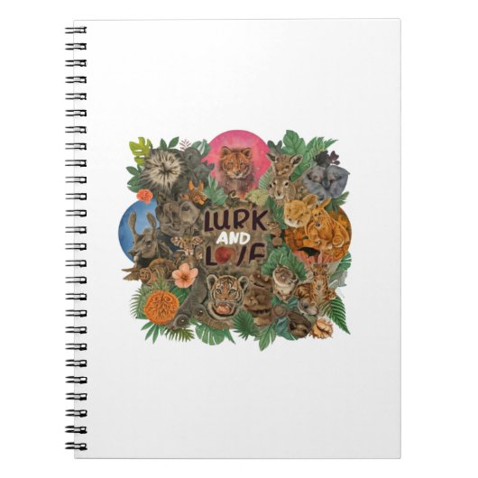 Lurke und Liebe Notizblock (Vorderseite)