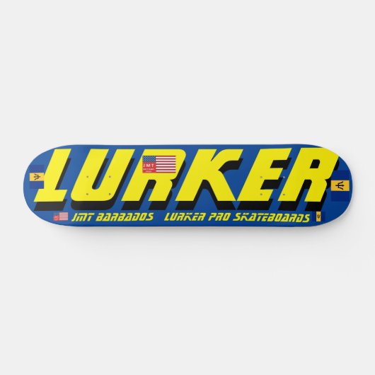 LURKER JMT BARB 7 3/4" Skateboard Deck (Horizontal)
