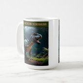 Lurking Albertosaurus Kaffeetasse (Vorderseite Links)