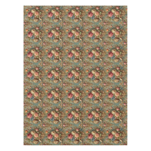 Lurking in Luxus - Gothic Medium Muster Tischdecke (Vorderseite)