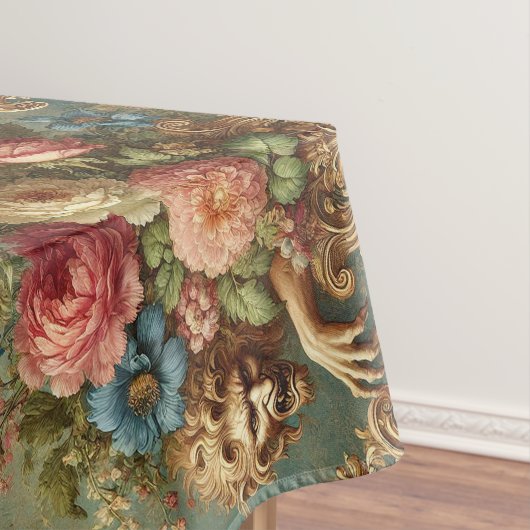 Lurking in Luxus - Gotik Großes Muster Tischdecke (Beispiel)