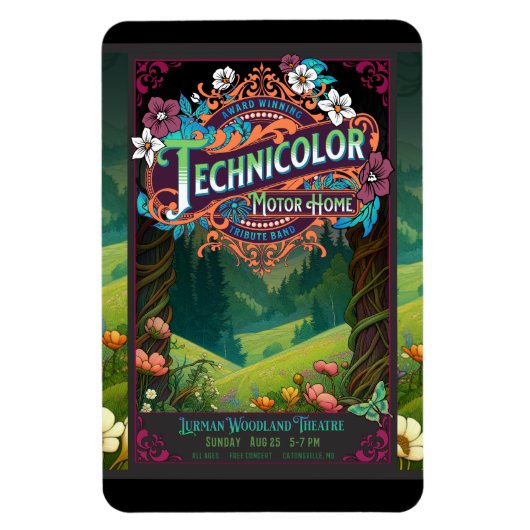 Lurman Woodland 2024 Magnet (Vertikal)