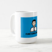 LUSA - Funktionaler Mensch Kaffeetasse (Vorderseite Links)