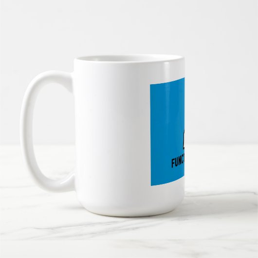 LUSA - Funktionaler Mensch Kaffeetasse (Links)