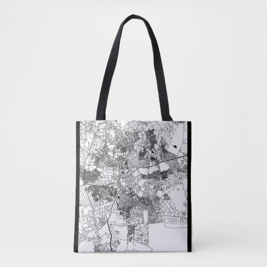 Lusaka Zambia City Map Tasche (Vorderseite)