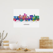 Lusaka Zambia Skyline Poster (Küche)