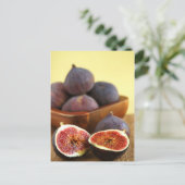 Luscious Figs Postkarte (Stehend Vorderseite)