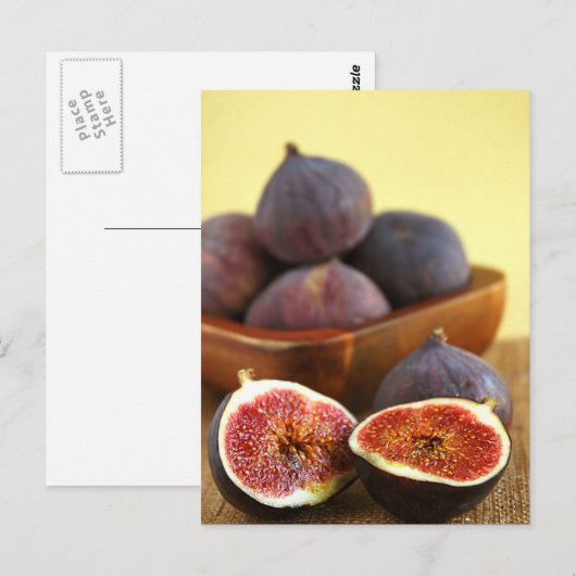 Luscious Figs Postkarte (Vorne/Hinten)