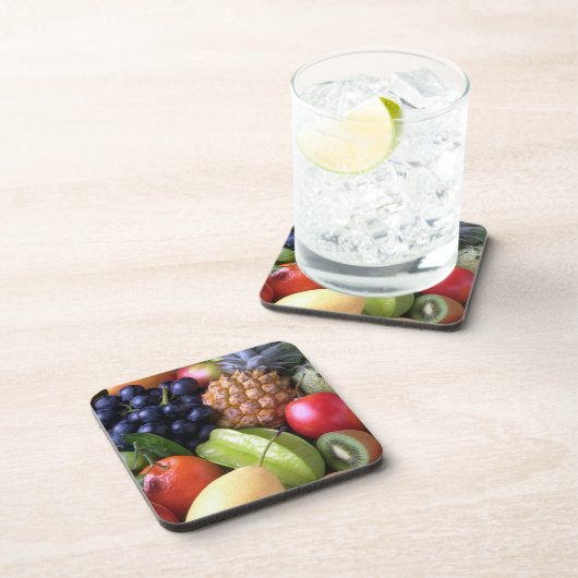 Luscious Fruchtkork-Untersetzer Untersetzer (Rechte Seite)