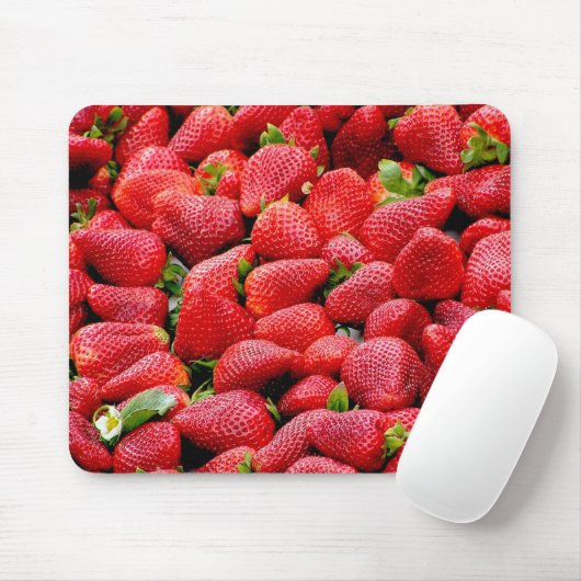 Luscious ganze Erdbeeren Mousepad (Mit Mouse)