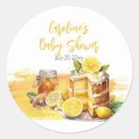 Luscious Lemon Cake Ginger Tea Baby Dusche