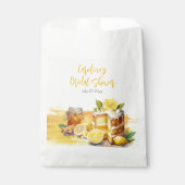 Luscious Lemon Cake Ginger Tea Brautparty Geschenktütchen (Vorderseite)