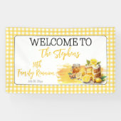 Luscious Lemon Cake Ginger Tea Family Wiedersehen Banner (Horizontal)