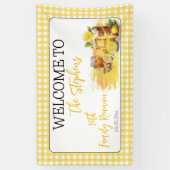 Luscious Lemon Cake Ginger Tea Family Wiedersehen Banner (Vertikal)