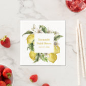 Luscious Lemons Brautparty Napkins Serviette (Beispiel)