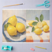 Luscious Lemons Drucke Seidenpapier (Basteln)