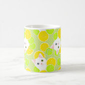 Luscious Limonadekitty-Katze sonnig, nett, Kaffeetasse (Mittel)