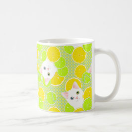 Luscious Limonadekitty-Katze sonnig, nett, Kaffeetasse