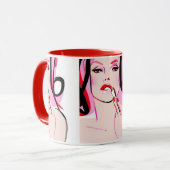 Luscious Lips Tasse (Vorderseite Links)