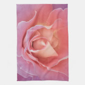 Luscious Pink Rose Geschirrtuch (Vertikal)