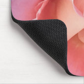 Luscious Pink Rose Mousepad (Ecke)
