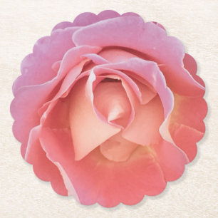 Luscious Pink Rose Untersetzer