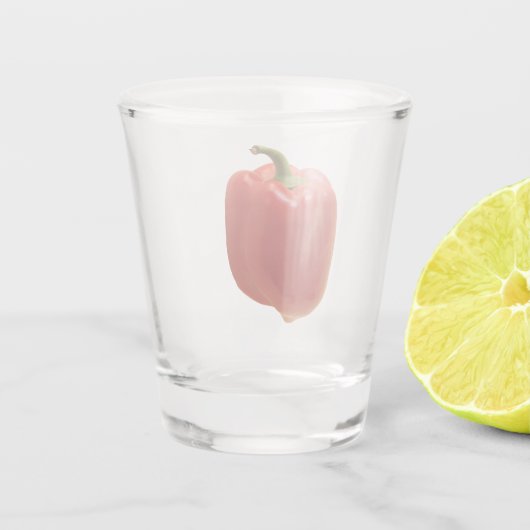 Luscious Red Pepper Schnapsglas (Rückseite)