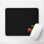 Luscious Retro Kirschen Mousepad (Mit Mouse)