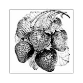 Luscious Summer Strawberry Gummistempel (Prägung)