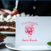 Luscious Summer Strawberry Rubber Briefmarke Permastempel