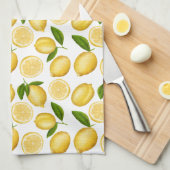 Luscious Zitronen Geschirrtuch (Viertel Falte)