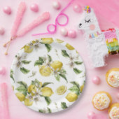 Luscious Zitronen und Grüne Pappteller (Party)