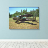 Luscombe, T-8F, 1948_Classic Aviation Leinwanddruck (Insitu (Holzboden))
